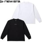  New Era NEWERA стандартный товар футболка с длинным рукавом long T Logo вышивка one отметка кисть регистрация body мужской женский большой размер белый белый чёрный черный M L LL XL 2L XXL 3L