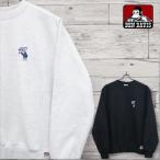  бесплатная доставка мужской Ben tei винт BEN DAVIS BENDAVIS длинный рукав тренировочный футболка обратная сторона ворсистый one отметка вышивка Gorilla Cara женский серый чёрный черный 