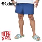 大きいサイズ メンズ Columbia コロンビア サーフパンツ ハーフパンツ ショーツ 水着 メッシュインナー付き 水陸両用 Backcast III Water Shorts 6インチ XL XXL