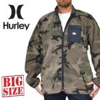 ショッピングhurley 大きいサイズ メンズ Hurley ハーレー 迷彩 カモフラ ボア ジャケット フリース USAモデル XXL