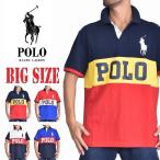 SALE 大きいサイズ メンズ ポロラルフローレン POLO RALPH LAUREN ビッグポニー ロゴ 鹿の子 半袖ポロシャツ classic fit L XL XXL