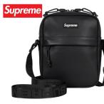 Supreme シュプリーム Leather Shoulder Bag 2.5L レザーショルダーバッグ 黒 ブラック