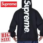 大きいサイズ メンズ Supreme シュプリーム Satin Applique Hooded Sweatshirt サテンアップリケ プルオーバー フーディ パーカー XXL