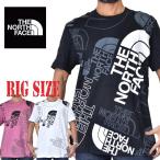 ショッピング大きい 大きいサイズ メンズ ノースフェイス THE NORTH FACE 半袖 Ｔシャツ 総柄プリント SS GRAPHIC TEE 黒 ブラック 白 ホワイト USAモデル XL XXL XXXL [M便 1/1]