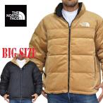 大きいサイズ メンズ ノースフェイス コーデュロイ リバーシブル ダウンジャケット ヌプシ THE NORTH FACE 92 REVERSIBLE NUPTSE JACKET XL