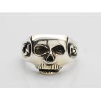 【在庫あり即納/送料無料】FLASH POINT (フラッシュポイント ) JIM SKULL RING  Johnny Depp Plain Type  C492