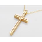 【受注生産/送料無料】GARDEL（ガーデル）TWO ME CROSS NECKLACE GDP-085K18YG ゴールド