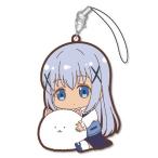 ぎゅぎゅっとラバーストラップ ご注文はうさぎですか？？ チノ 【新品・在庫品】