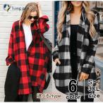 シャツブラウスネルシャツチェック柄...