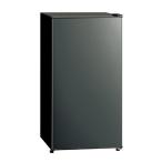 AQUA (右開き) 90L 1ドア直冷式冷蔵庫 AQR-9A (DS) ダークシルバー AQR9ADS ※※配送エリア内送料標準設置無料