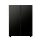 AQUA 72L 2 двери вентилятор тип рефрижератор рефрижератор French дверь LOOC Roo kAQR-FD7B(K) матовый черный AQRFD7BK ( срок поставки стандарт 1-2 неделя ) * доставка только 