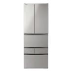 東芝｜TOSHIBA 冷蔵庫 VEGETA ベジータ FKシリーズ シフォングレー GR-A550FK EH 幅68.5cm /551L /6ドア /観音開きタイプ /2026年