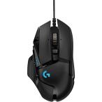 ロジクール G502 HERO ゲーミングマウス ブラック G502RGBHR (納期目安2-3週間)