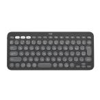 ロジクール ワイヤレスキーボード PEBBLE KEYS 2 K380S グラファイト K380SGR (納期目安2-3週間) 正規代理店