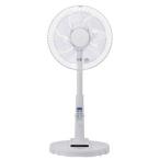 ショッピングDC YUASA DCモーター搭載リビング扇風機 YT-D3457GFR(W) ホワイト YTD3457GFRW (納期目安2-3週間)