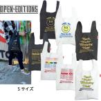 ゆうパケット送料210円 OPEN EDITIONS 刺繍プリントとワッシャ加工のエコバック MINIサイズ