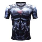 [ номер образца :UDW-272] Rush Guard мужской Batman внутренний мужчина футболка боевые искусства .tore каждый size