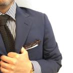 [ специальный заказ размер модель ] MUNGAI ( прозрачный gai) pocket square белый × темно-коричневый гонки трубчатая обводка ручная работа 
