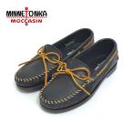MINNETONKA/¥ß¥Í¥È¥ó¥« ¥á¥ó¥º749 CAMP MOCBLACK LEATHER¥¥ã¥ó¥× ¥â¥«¥·¥ó ¥ì¥¶¡¼¥Ç¥Ã¥¥·¥å¡¼¥º