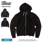 ショッピングフードロス ロサンゼルスアパレル LOS ANGELES APPAREL ロスアパ F97 Flex Fleece Zip Up Hoodie メンズ パーカー フーディー フード ジップアップパーカー 裏起毛