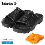 ティンバーランド Timberland TB0A5W6H015 TB0A5W8D804 GET OUTSLIDE メンズ サンダル スリッパ スライド ビーチサンダル 靴 シューズ ブラック オレンジ