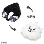 BT21 公式グッズ ネックピロー RJ フード付きネックピロー ピロー 枕 かわいい クッション