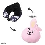 BT21 公式グッズ ネックピロー COOKY フード付きネックピロー ピロー 枕 かわいい クッション