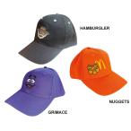 McDonaldos マクドナルド ハンバーグラー ナゲット グリマース CAP キャップ 帽子 アメリカン雑貨 企業モノ