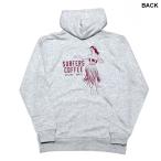 ハワイアンカジュアル SURFERS COFFEE HULA GIRL ZIPフーディー サーファーズコーヒー ジップアップパーカー  裏パイル ハワイ アメカジ