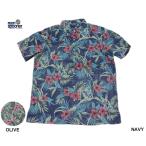 Reynspooner レインスプーナー アロハシャツ PALM FLORAL パームフローラル 花柄