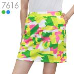 [ специальная цена ]teji утка рисунок юбка-трапеция L талия общий резина outlet SALE женский Golf одежда весна лето 
