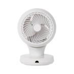 Life on Products 完全分解USB給電式3Dサーキュレーター リモコン付 リリーホワイト リビングファン LCAF014
