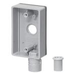 未来工業 20個セット 外かべボックス ケーブル配線用防雨型露出スイッチボックス Gタイプ コネクタ付 PF管14適合 SBR-B14FT_20set