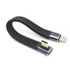  Япония Trust технология TYPE-C изменение Short кабель прямой угол L type SLIM TCTCSC-LR-SLIM