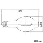 岩崎電気 メタルハライドランプ  700W 蛍光形 BUH形 E39口金 MF700LE/BUH