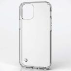 ELECOM hybrid кейс iPhone12 mini для ударопрочный * высота прозрачный модель беспроводной зарядка соответствует PM-A20AHVCCR
