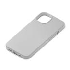 PGA iPhone 13 mini для антибактериальный тонкий силиконовый чехол серый PG-21JSC02GY