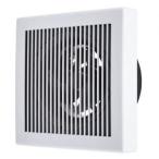 三菱 パイプ用ファン 角形格子グリル 接続パイプ:φ150mm 浴室・トイレ・洗面所用 アースレス構造 V-12P7