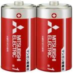  Mitsubishi марганец батарея ( красный ) одиночный 1 форма 2 шт упаковка R20PD/2S