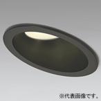 オーデリック LEDベースダウンライト 傾斜天井用 電球色 LC調光 拡散配光 埋込穴φ125 ブラック OD261288R