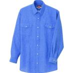 ショッピングダンガリー アイトス 長袖ダンガリーシャツ(男女兼用) ネイビー M AZ7610008M