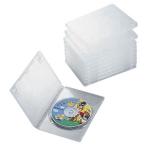 ELECOM DVD высокий кейс 1 шт. входит 10 шт. комплект прозрачный CCD-DVD03CR