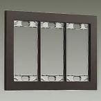 DAIKO 3 полосный для plate 1 шт для распределительная коробка согласовано style свет контейнер * переключатель специальный . включено дыра 147×97mm темно-коричневый DP-40409