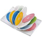 サンワサプライ DVDトールケース 12枚収納 ダブルサイズ インデックスカード付 ホワイト 3枚セット DVD-TW12-03W