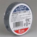 因幡電工 ポリ塩化ビニル粘着テープ クリック 電気絶縁用 19mm×20m 灰 クリックVT19×20ハイ