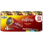  Fujitsu щелочные батарейки High Power модель одиночный 2 форма 4 шт упаковка много упаковка упаковка LR14FH(4S)