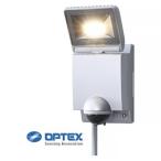 OPTEX LED сенсор свет ON/OFF модель серебряный 1 лампа type лампа цвет 2700K 750lm водонепроницаемый IP45 LA-12(S)