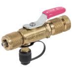 アサダ クイックチャージングバルブA サイズ5/16'' ネジ径5/16''オス×5/16''メス Y18985