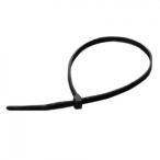 電材堂 耐候性結束バンド ブラック 全長450×幅8.0mm 10本入り CV-450WD