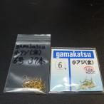 Gamakatsu Gamakatsu . маленький ставрида японская ( золотой )hineli нет 6 номер 2 листов ( всего 49шт.@) комплект * наличие товар (1m0902)* клик post 